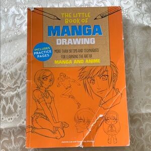 The Little Book of Manga Drawing - Orange